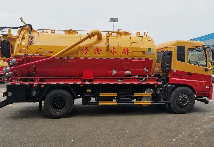 Подземная канализационная труба Dredge, всасывающая канализационная труба высокого давления, транспортное средство для промывки