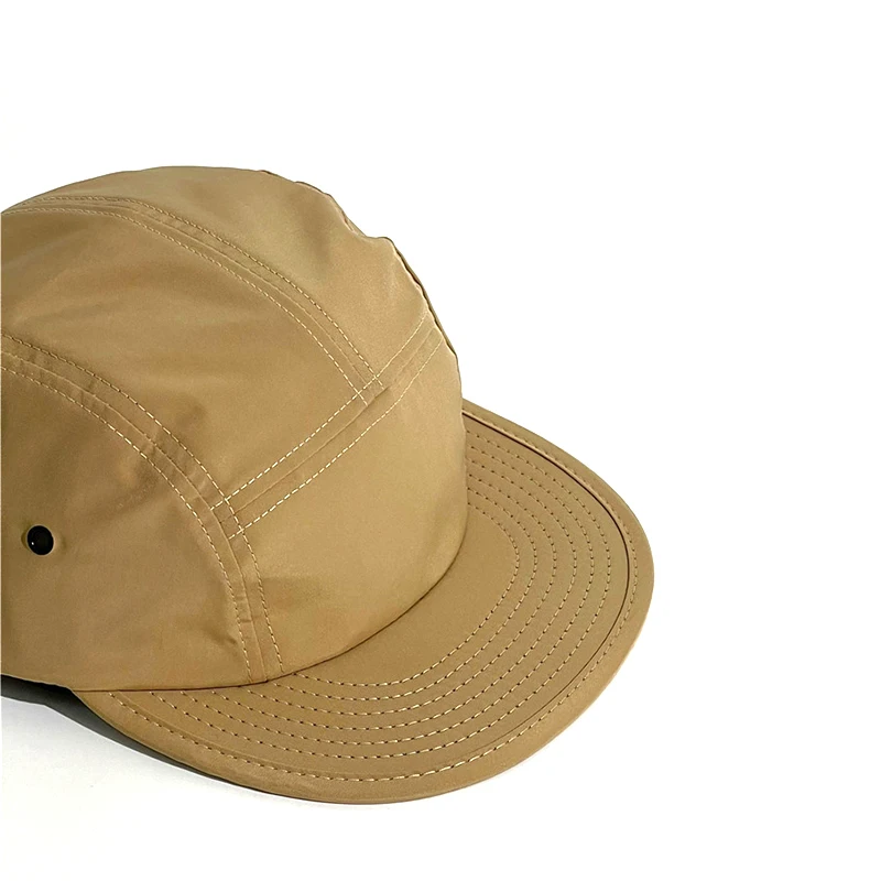 Five panel camp cap new york baseball sport cap plastic buckle nylon 5 panel caps and hats
