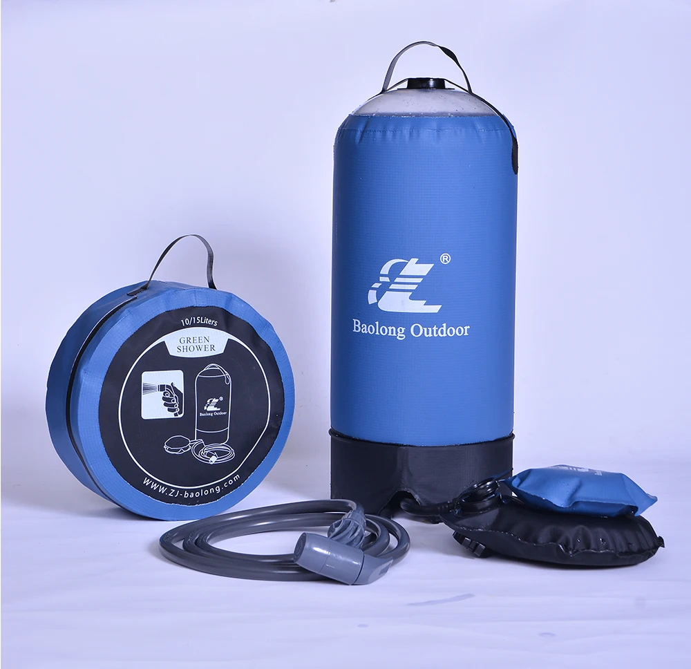 2022 Hot Sale Foldable Abrasion Resistant Pressure Solar Shower With Foot Pump Camping Outdoor Use With Pop Up Tent Beach Tent