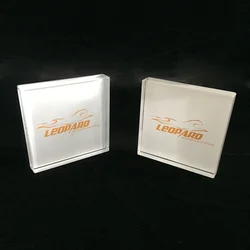 Small Cube Clear Solid Acrylic Display Cube Block