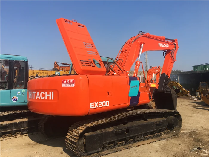 Используется высокое качество экскаватора Hitachi EX200-3 экскаватор/б/у оборудование Подержанный оригинальные EX200 экскаватор для продажи