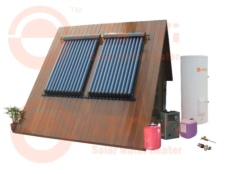 Jinyi Split Pressurized Kit Thermodynamic Water System Solar Heater for Home