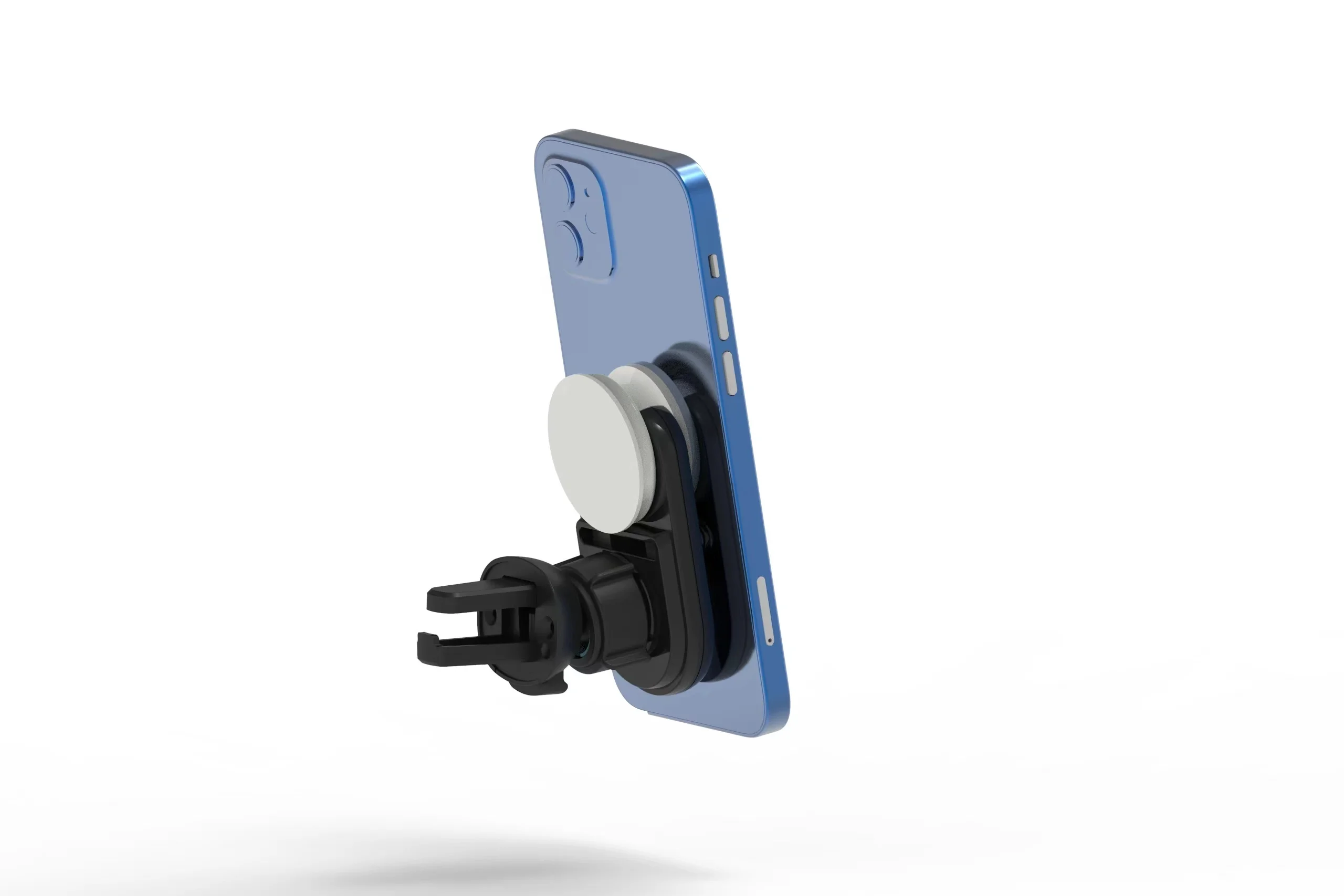 3 in 1 Magnetic Phone Car Vent Mount Holder Stand Sturdy Holding Your Phone with Popsockets & Ring Stent