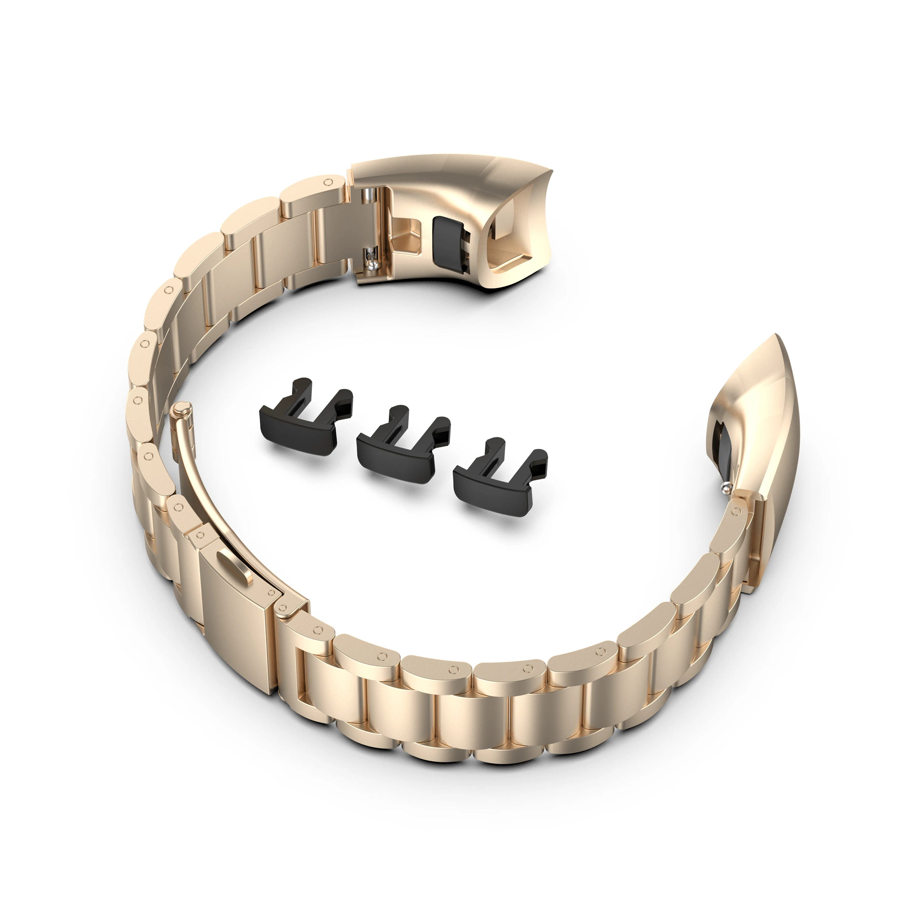 Eraysun Stainless Steel Watch Strap Honor Band 3 Metal Bracelet for Huawei Watch