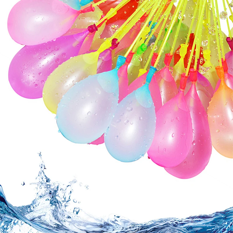 Summer outdoor toys water pumping station quick fill inflatable water balloon globos agua for kids