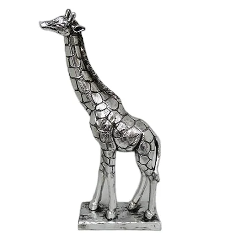 Polyresin resin craft home decor Tableware Decor Animal Sculpture Ornaments Giraffe Statue Polyresin Giraffe Decor