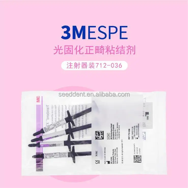 Dental Etch 3 M Transbond Xt Plus Self Cure Orthodontic Adhesive