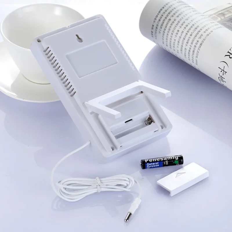 New Arrivals Indoor Outdoor Portable Digital Large LCD Screen ABS Material Air Comfort level Thermometer and Hygrometer