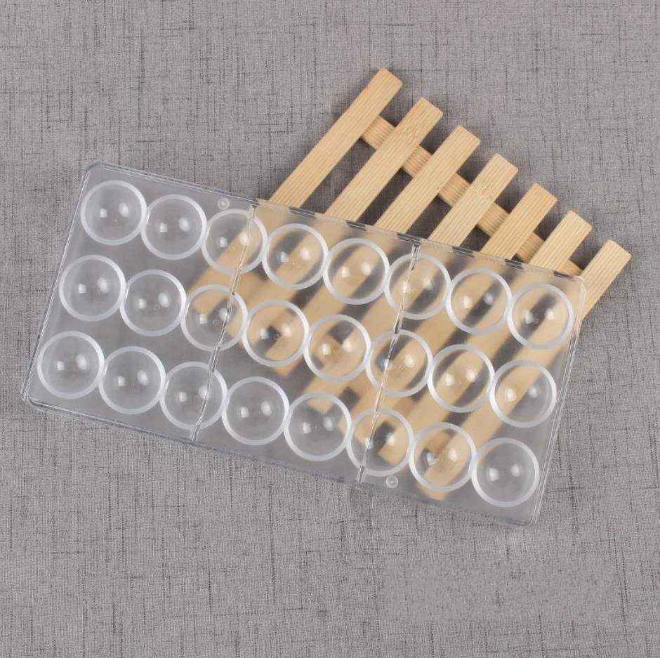 Christmas custom baking pastry polycarbonate non stick rose flower shape plastic chocolate molds polycarbonate mould