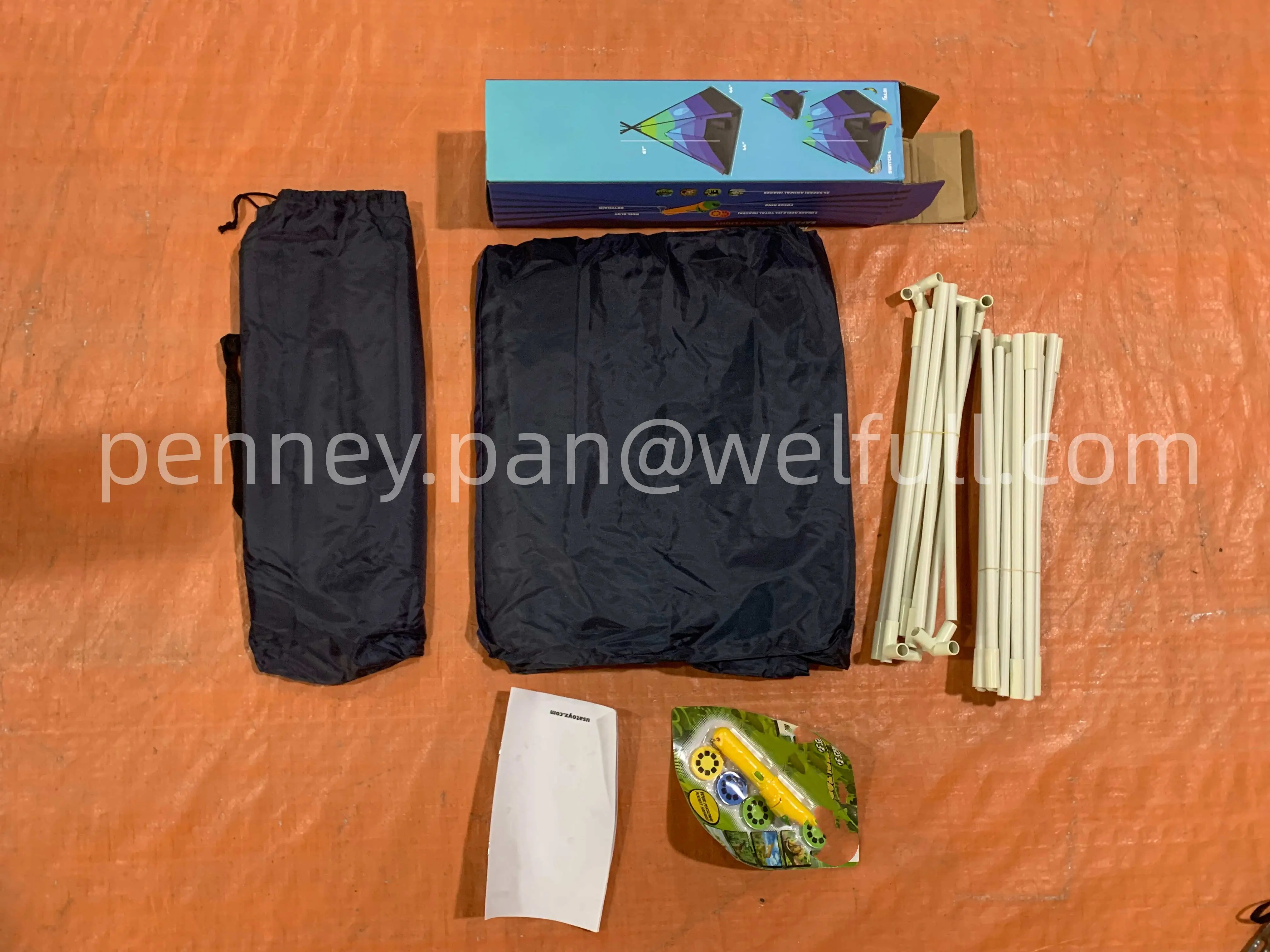 Indoor Outdoor USA Wholesale Stripe Waterproof Indian Teepee New Kids Play Toy Teepee Tent For Kids