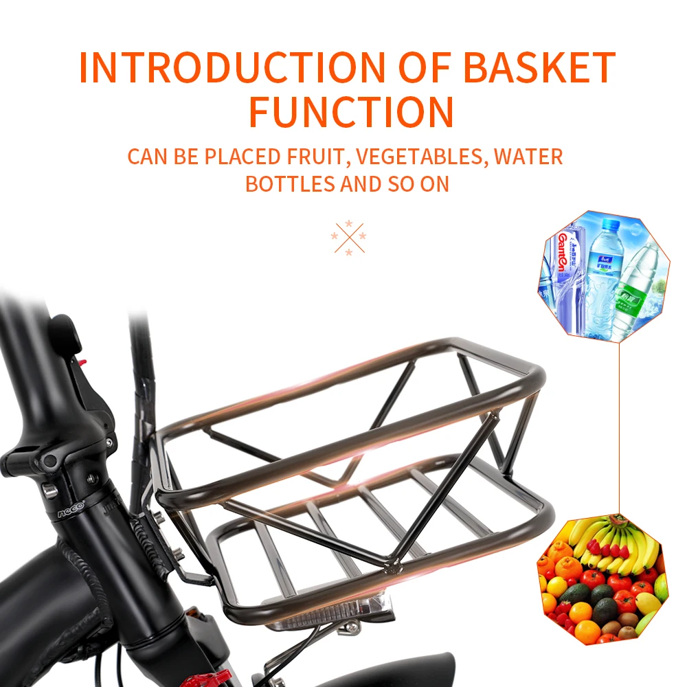 Europe free duty Foldable 20inch Fat Tire Super Lightweight City 500W 48V 15AH Folding E-bike Unisex Electric Bike Bicycle