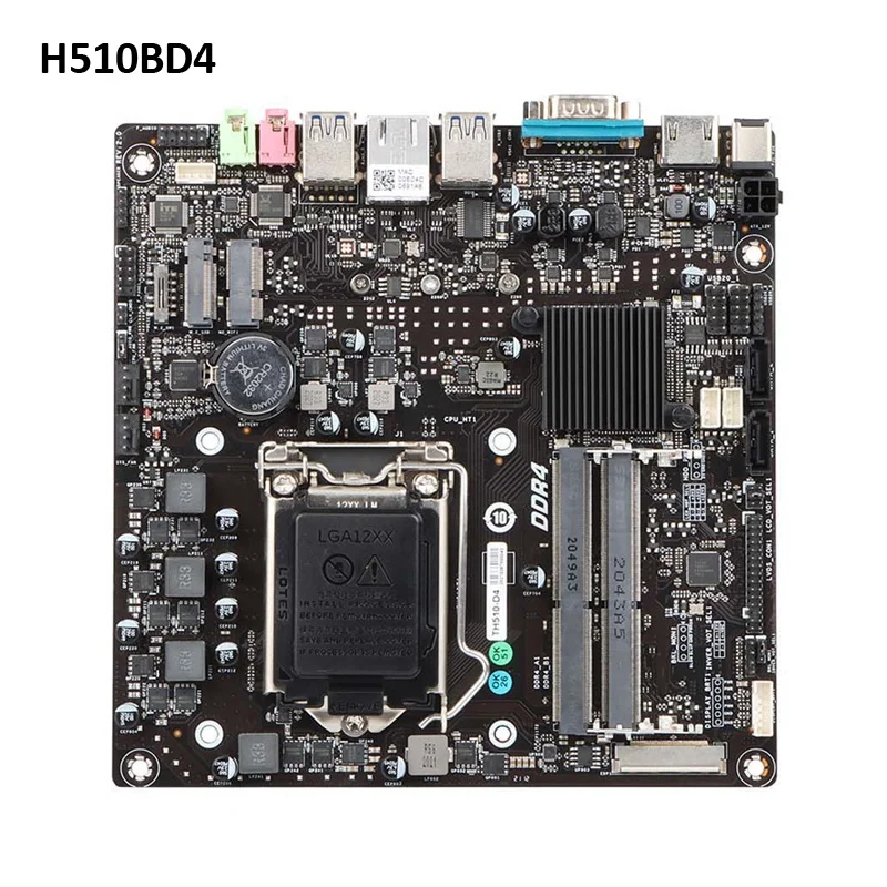 Independent Intel CPU  ITX Mother Board Chipset H61 / H81 / H110 / HM87 / H510