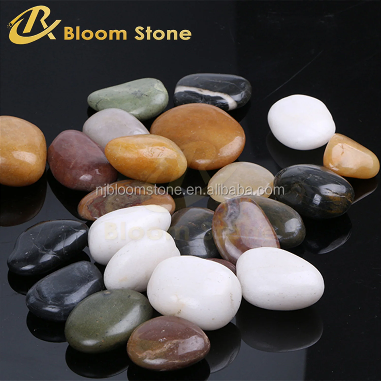 High Polished River Rock Stone Polished Pebble Stone for Landscaping
