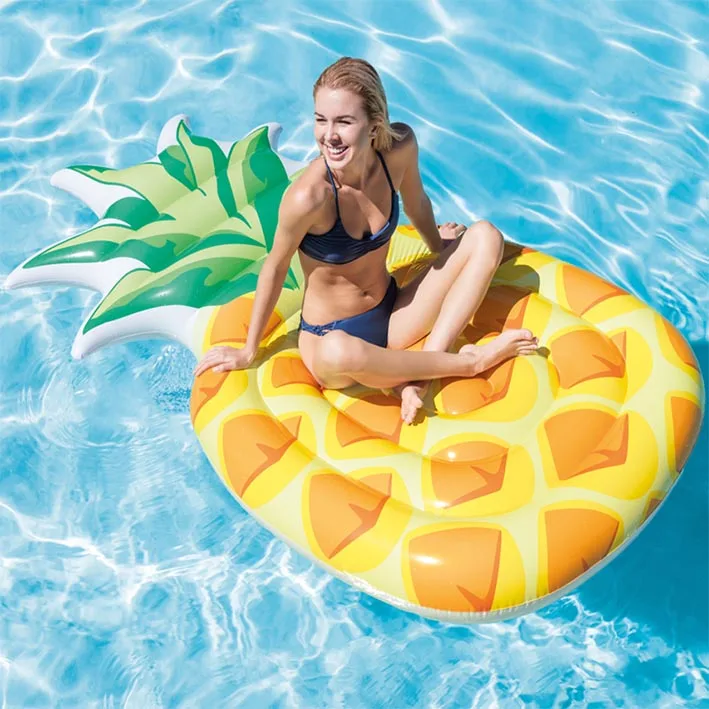 INTEX 58761 Inflatable Large Pineapple Float Adult Wholesale Swimming Pool Float