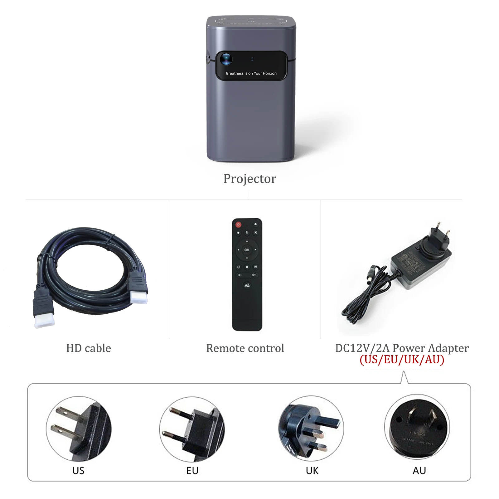 Touch Panel Wireless Beam k19 Business Mini Full HD DLP HI-FI Speakers Android Wifi Pocket Smart Gaming Projector