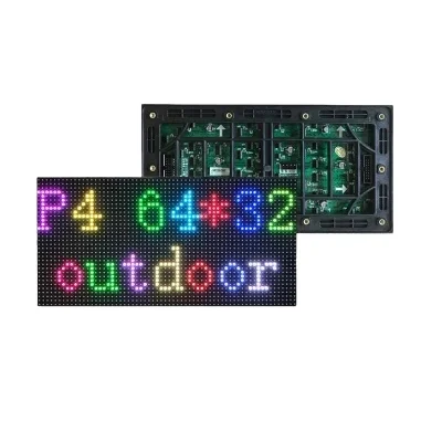 led display screen price outdoor 1/10 scan p4 led module