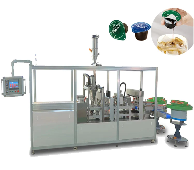 Factory Price Nespresso Coffee Capsule Filling Packing And Sealing Machine 3 In 1 Capsule Coffee  Packing Machine Fillng Machine
