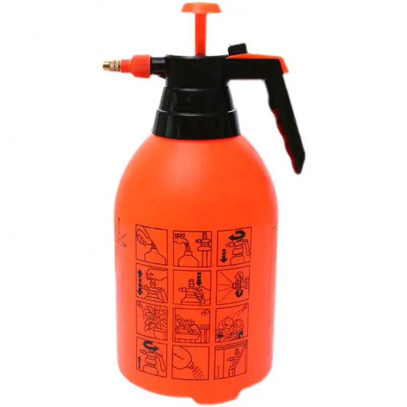 Hand Operated Push, Sprayer Agricultural Houseplant Spraying Kettle Weed Killer Sprayers Stainless Head Pumps/