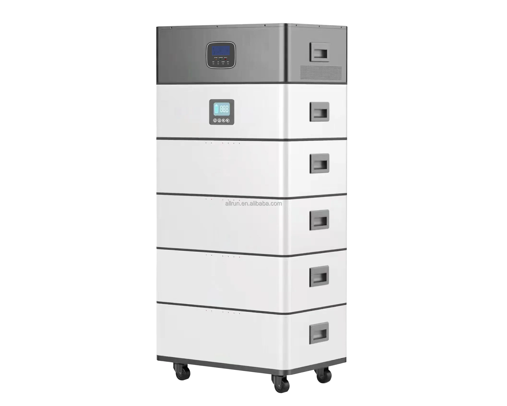 ALL in One 20kwh Lifepo4 200ah Solar Power System Industry With Lithium Battery Energy Storage