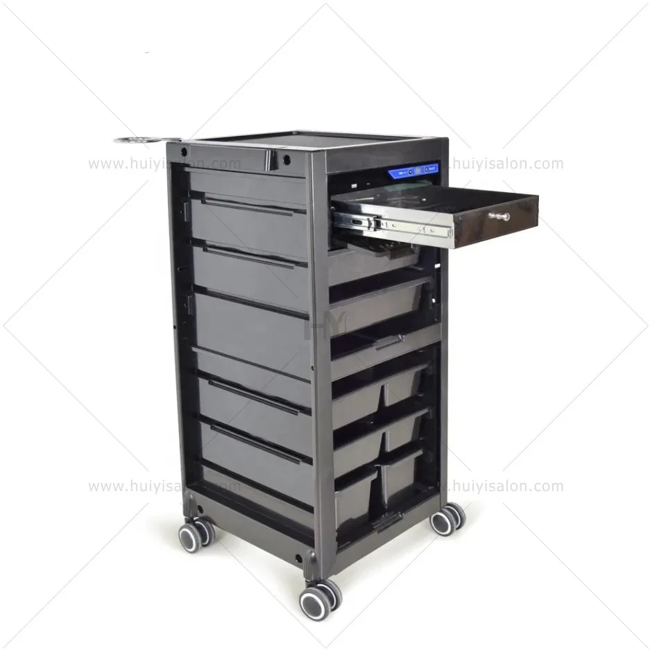 New beauty salon with disinfection cabinet trolley ZY-811