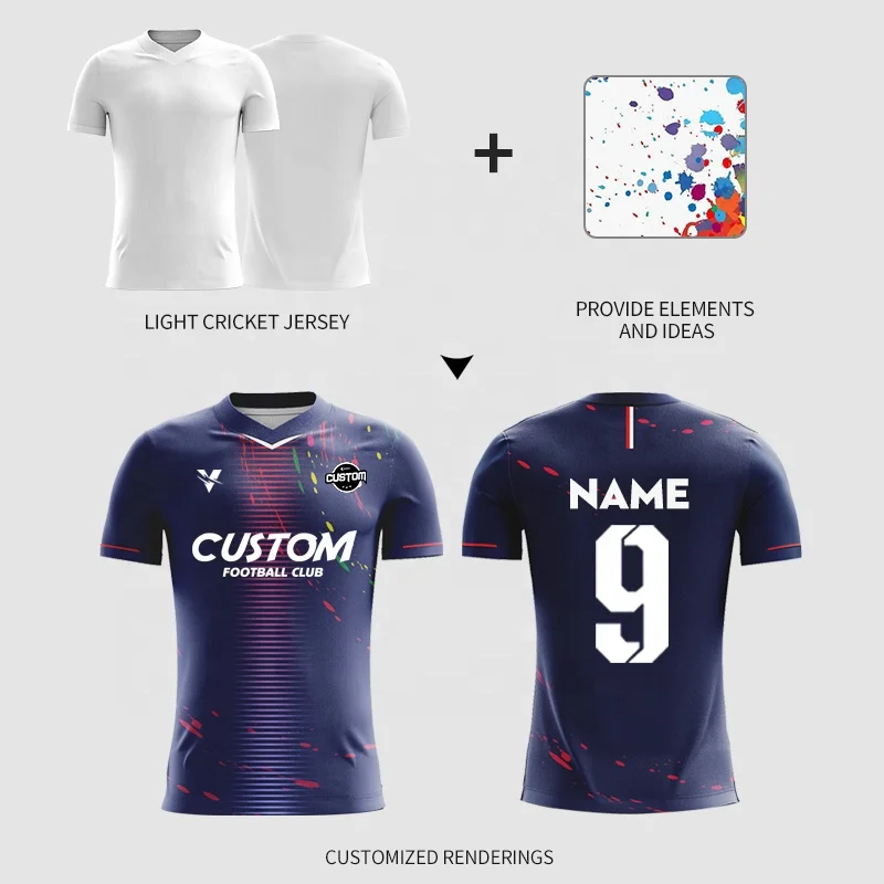 Wholesale thai quality soccer jersey Sublimated Camisas De Futebol Retro Family Soccer Sport Wear Short Sleeve football t-shirts