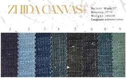 Wholesale 8oz,10oz,12oz denim string rope embroidery fabric for bags distributor Indonesia made in China