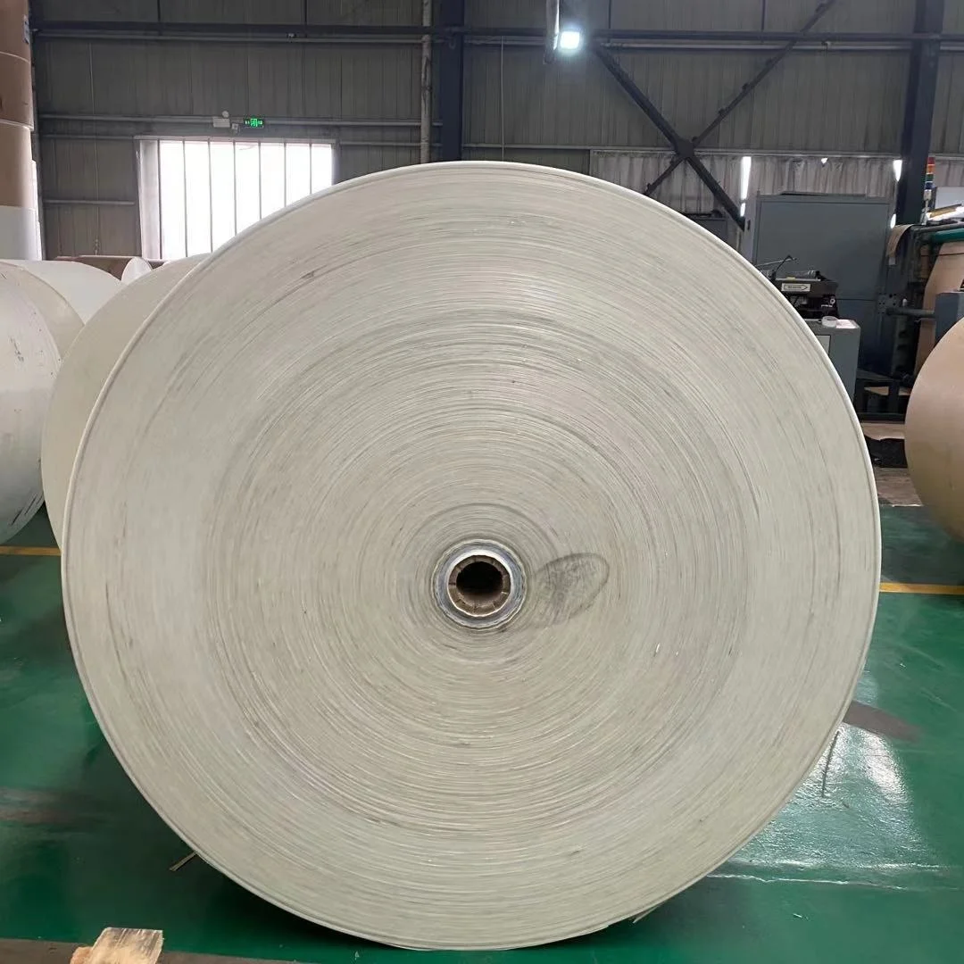 
PE coated food grade kraft paper roll PE coated paper in roll 