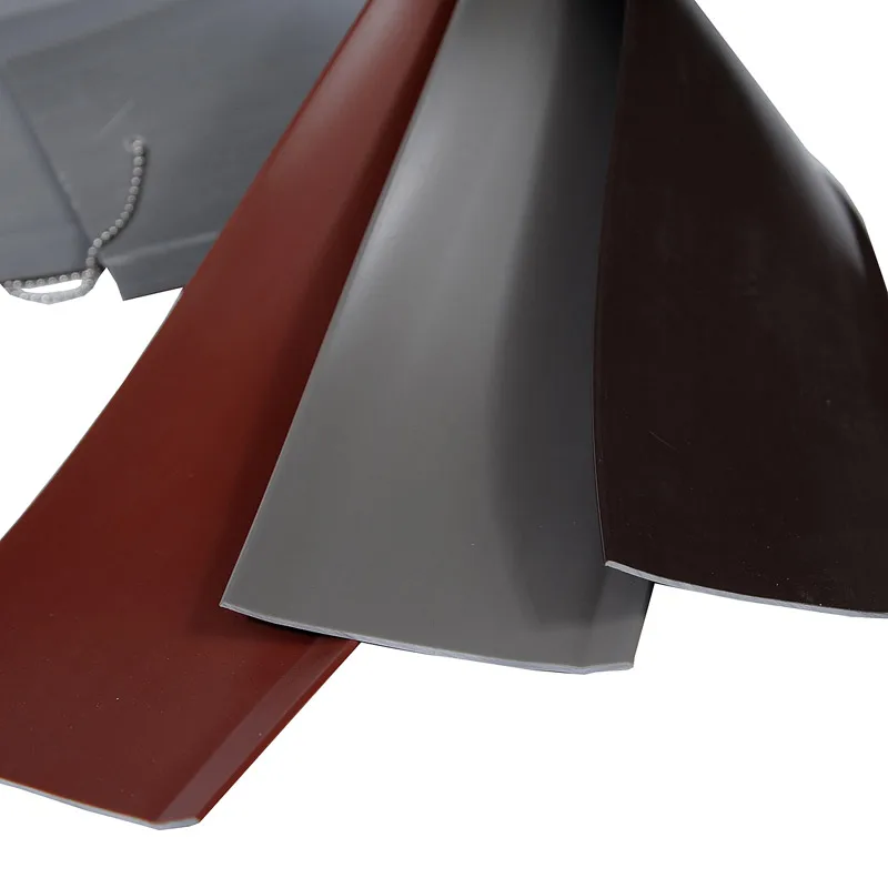 50 meters per roll flexible pvc wall baseboard simple installation kitchen pvc skirting baseboard