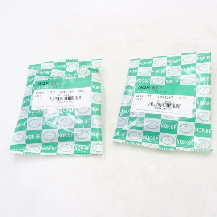 NQK motorcycle oil seal TC 12*19*3 NBR size 12x19x3