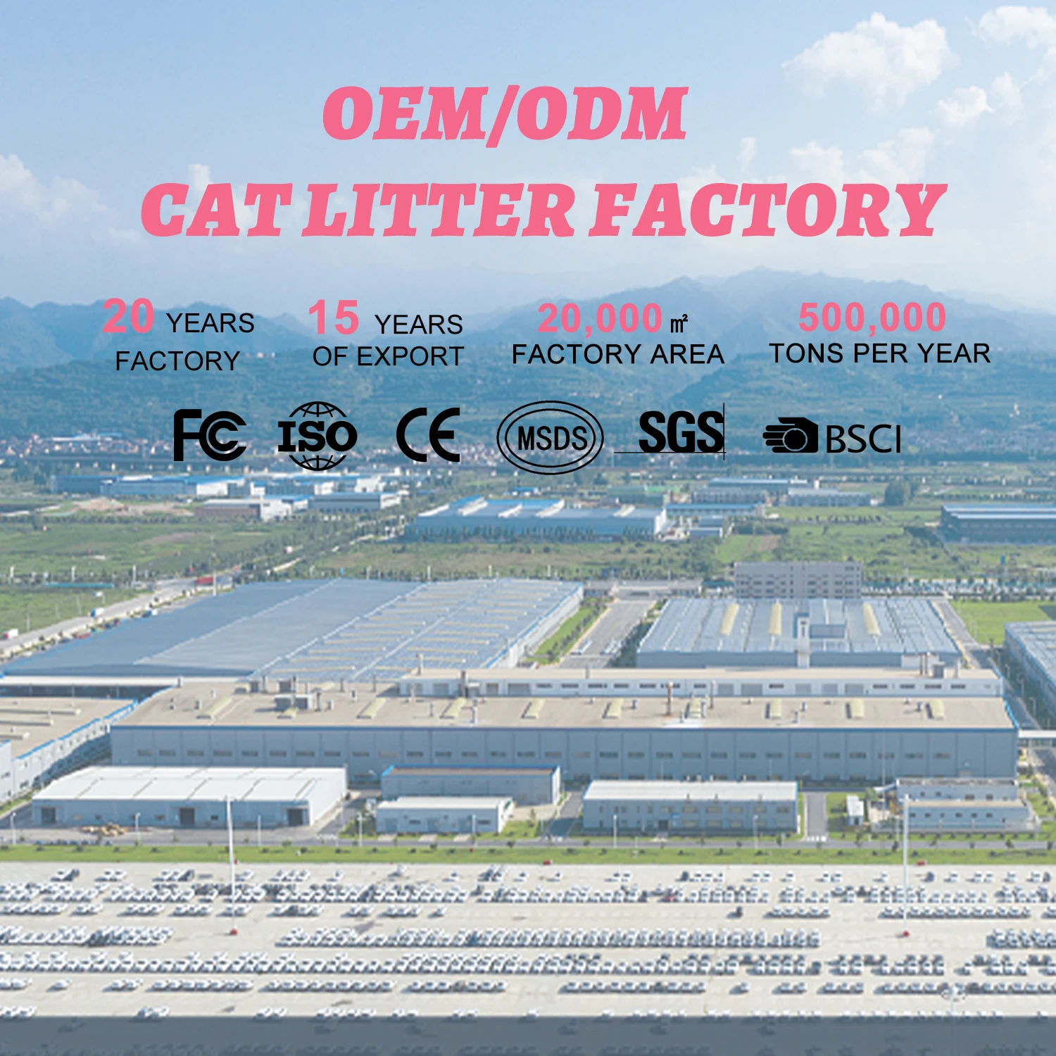 OEM Bag Premium Easy Clean Plant Degradable Cat Litter Tofu strong clumping tofu cat Soya Wholesale 6L Cat Sand
