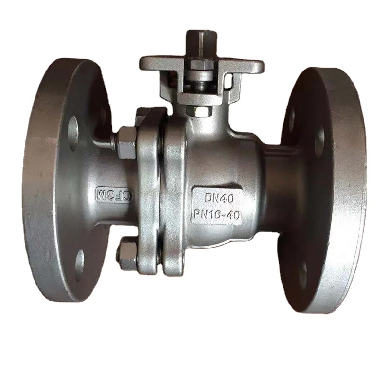 2 шт. фланцевый конец с прямой монтажной площадкой ISO5211 шаровой клапан Pn16