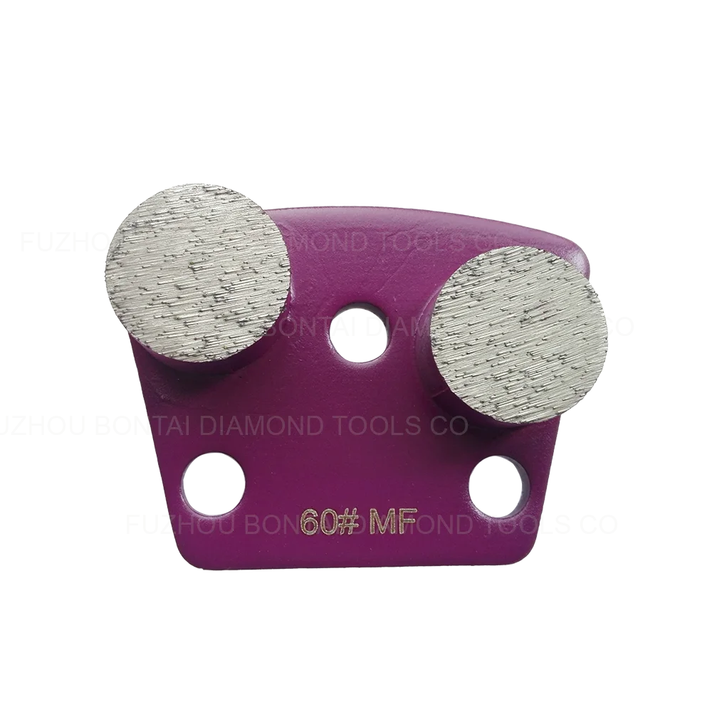 Magnet ASL Xingyi concrete grinding shoe plate metal diamond pads for terrazzo granite floor