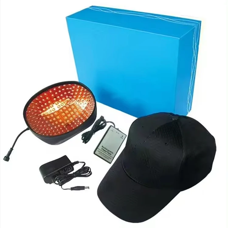 650nm Red Light Therapy Cap Hair Regrowth Laser Hair Growth Laser Infrared Cap Red Light Hat For Home Use Hair Treatment