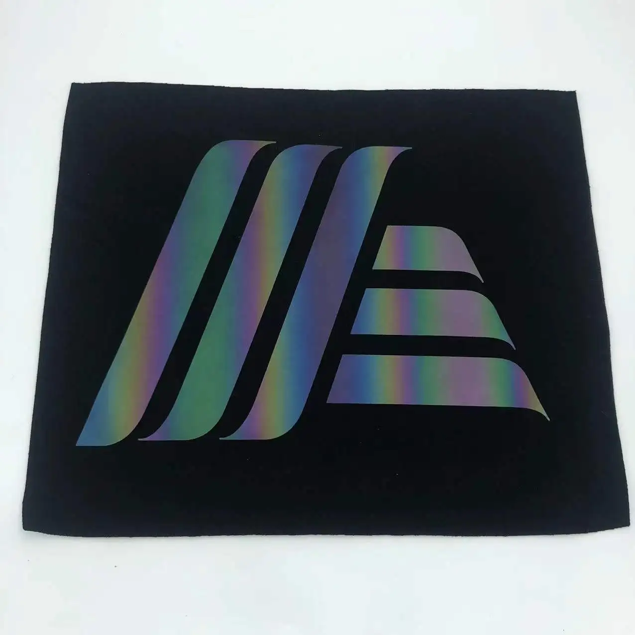 HTV Hot Transfer Pressure Heat Press T-shirt Clothing Textiles Cotton Fabric Reflective Rainbow Heat Transfer Vinyl For T-shirt