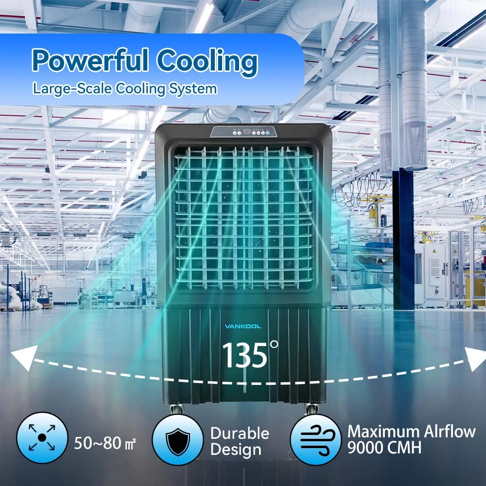 Multi Function Evaporative Cooling System Walk in Cooler Evaporative air Cooler Warehouse Swamp Cooler