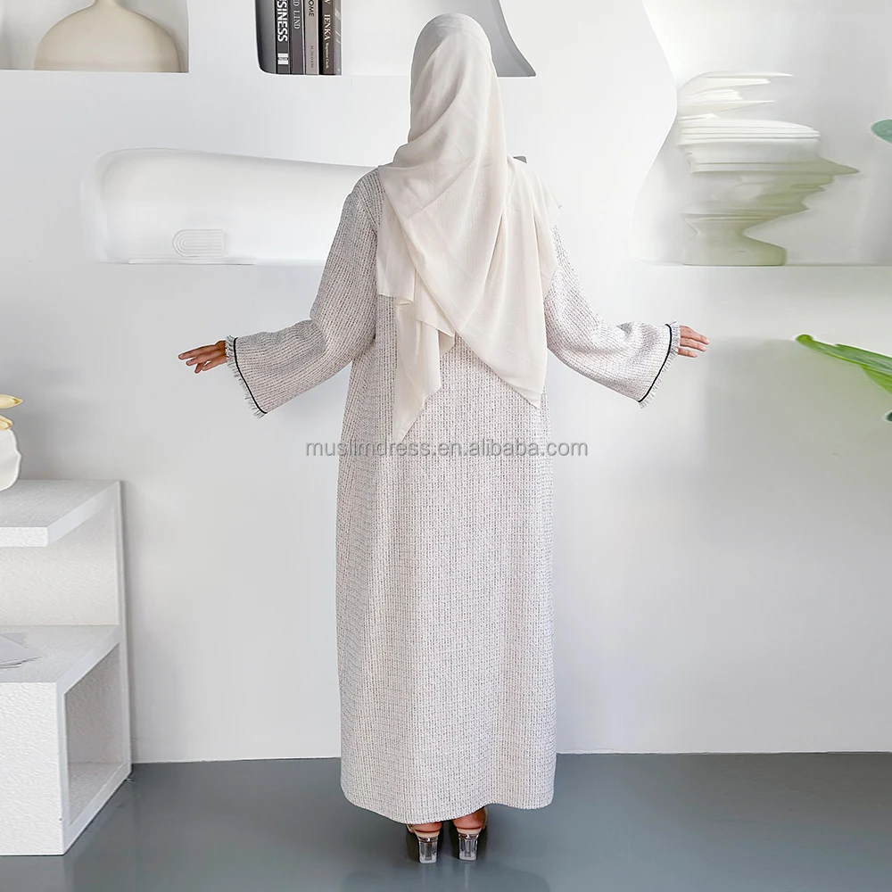New design winter abaya styles wholesale dubai turkish kimono abaya coat
