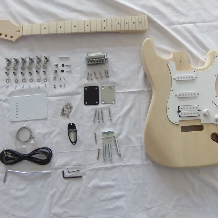 Universal Exercise Instruments Electric Lightweight Body Guitar Electric Guitar Diy Kit