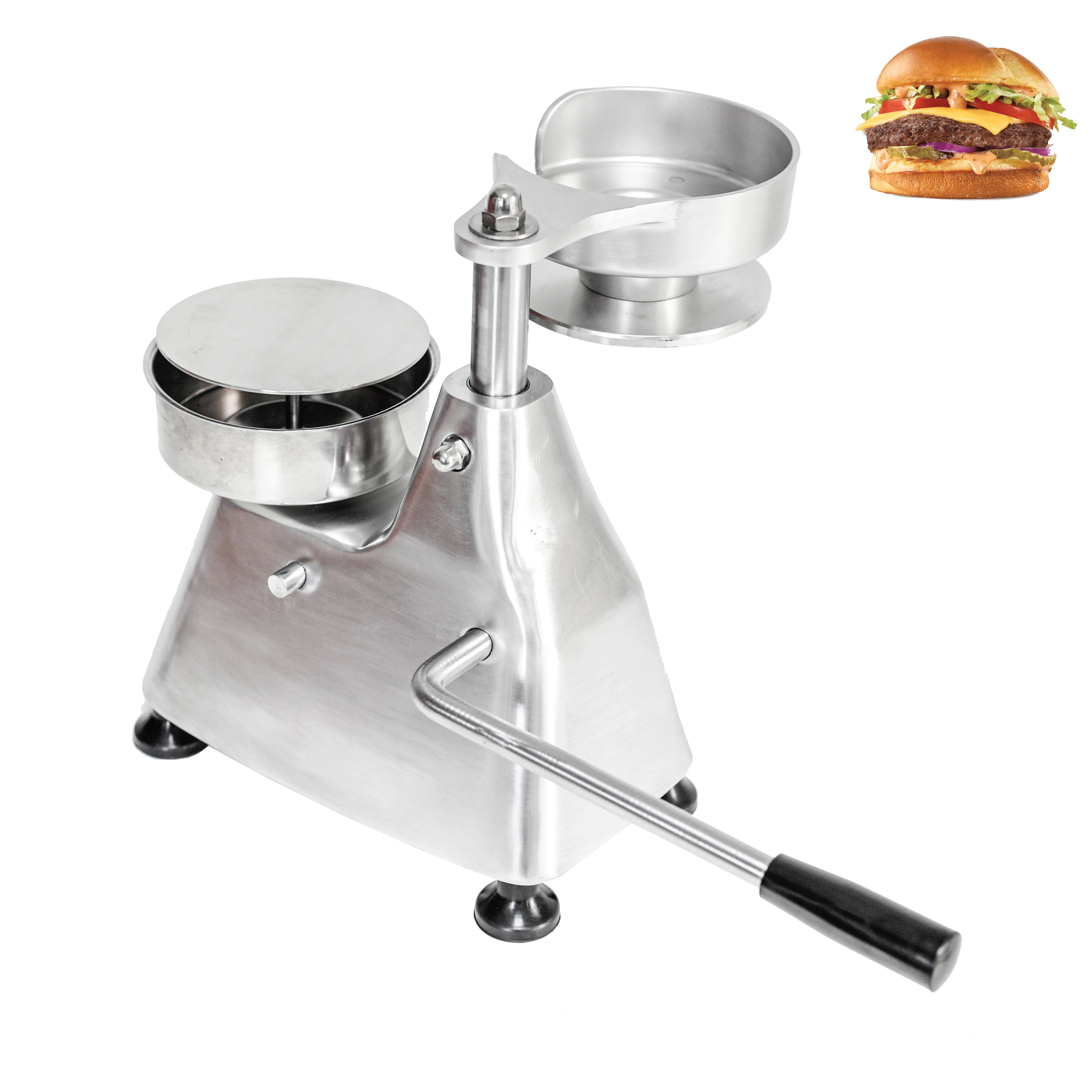 Aluminum Non-stick Stuffed Burger Press advanced technology burger press food mini burger press
