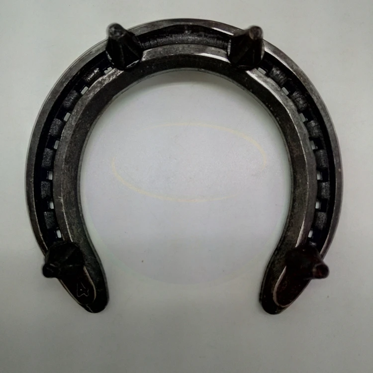 
Chinese equestrian factory direct supply wholesale anti spike steel racing horseshoes 