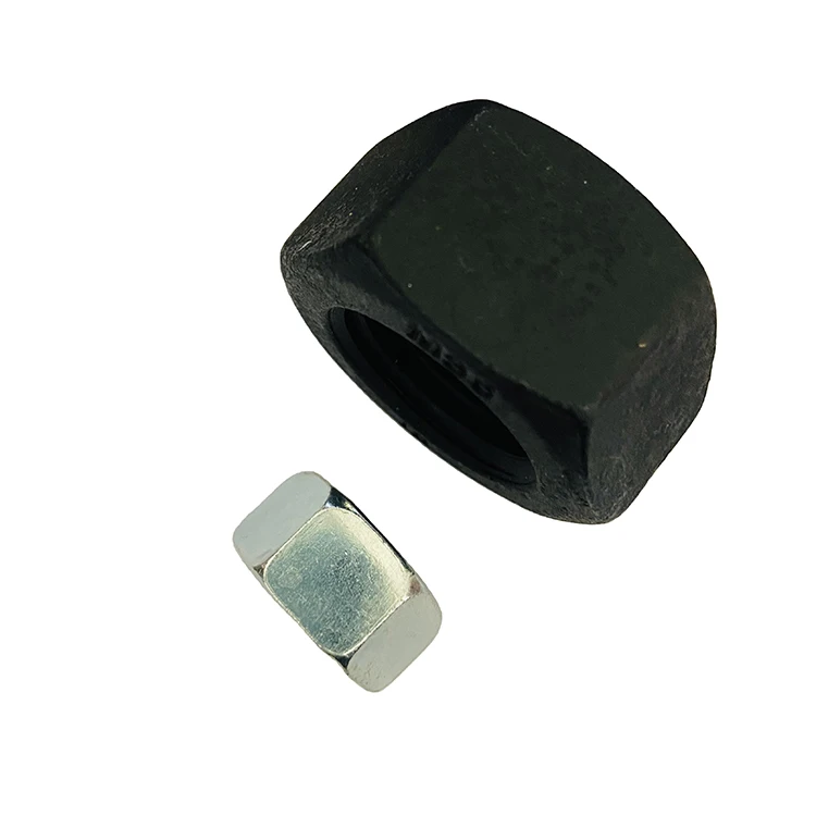 MS Шестигранная гайка оцинкованная черная окись ZP YZP HDG Blue ZP высокопрочная Шестигранная гайка класса 8 класс 10 стандартная Шестигранная гайка ANSI ASTM BSW