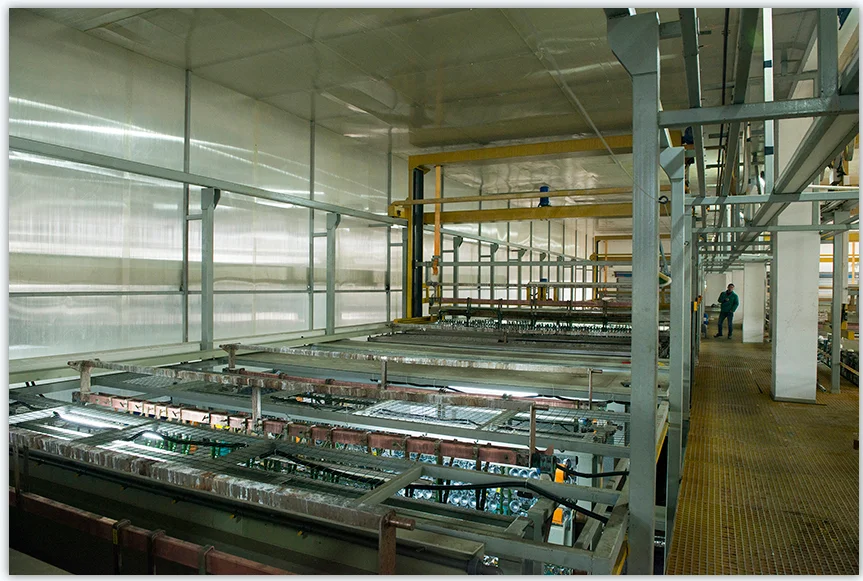 Full automatic metal electroplating line rack plating equipment zinc plating plant