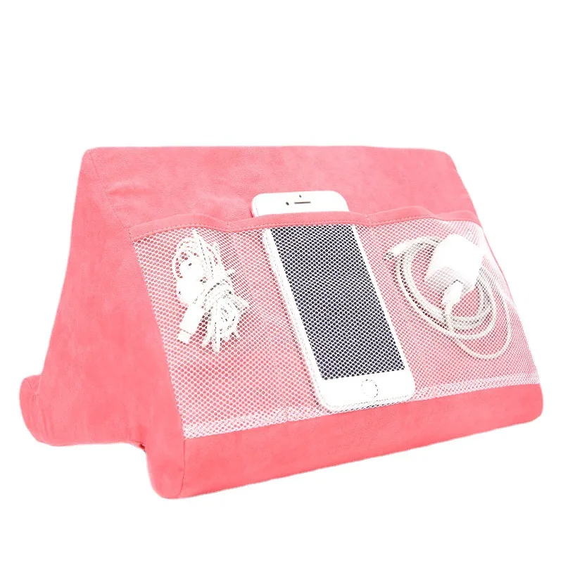 Hot sale Memory foam reading pillow Tablet Stand Pillow Holder Pad ipad Pillow