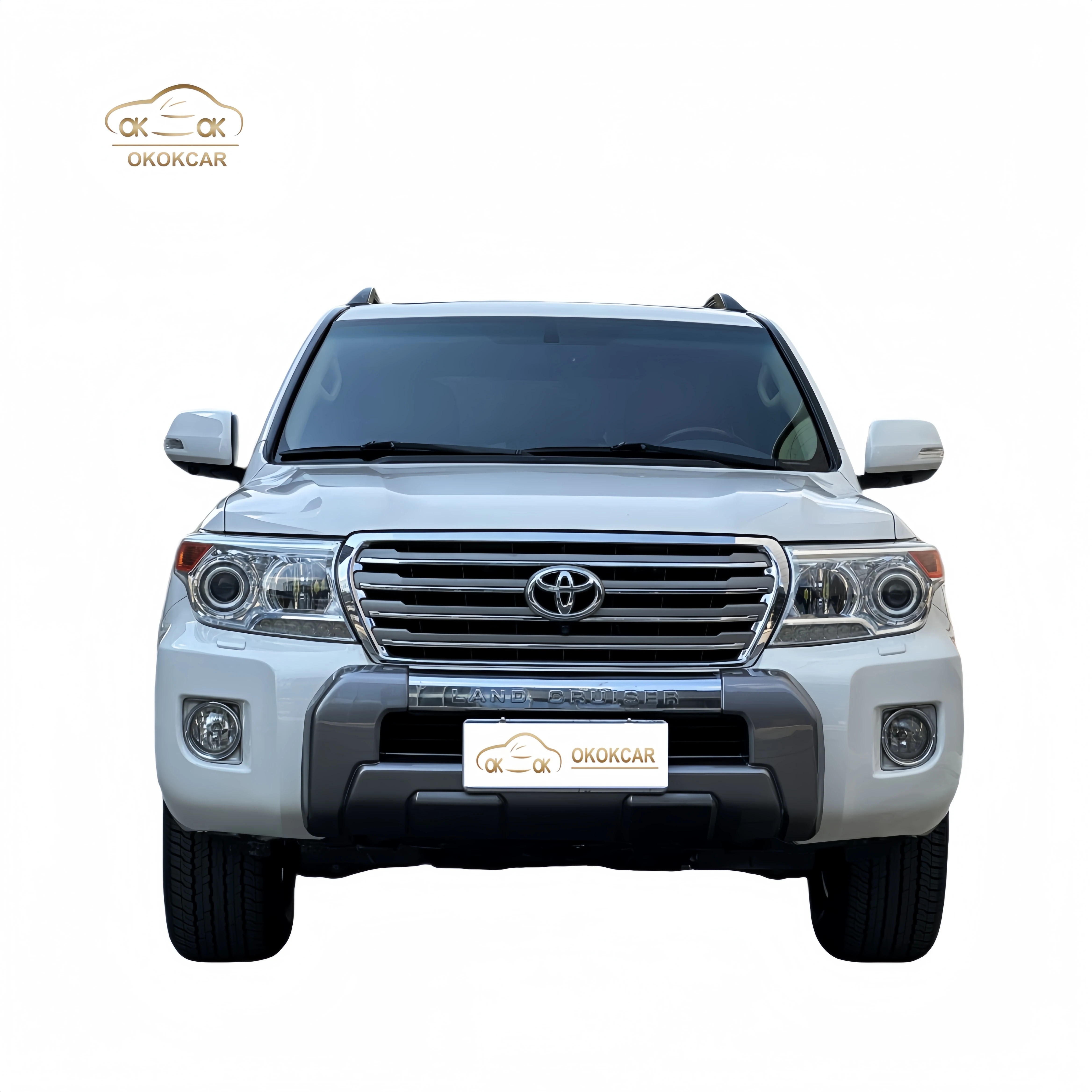 Toyota Land Cruiser 2012-2018 версия роскошный комфорт Подержанный автомобиль внедорожник 4,0 л 4WD светодиодная камера электрическая кожа белый многофункциональный R17