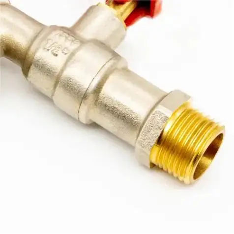 Hot sale popular professional manufakture nickel plating 1/2 - 1 inch brass bibcock taps