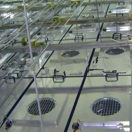 Filter Fan Unit 0.35-0.55M/S 1000M3/H Laminar Flow Hood Laminar Flow Hepa Ffu H14 Ffu Hepa Filter Ffu With H14 Hepa