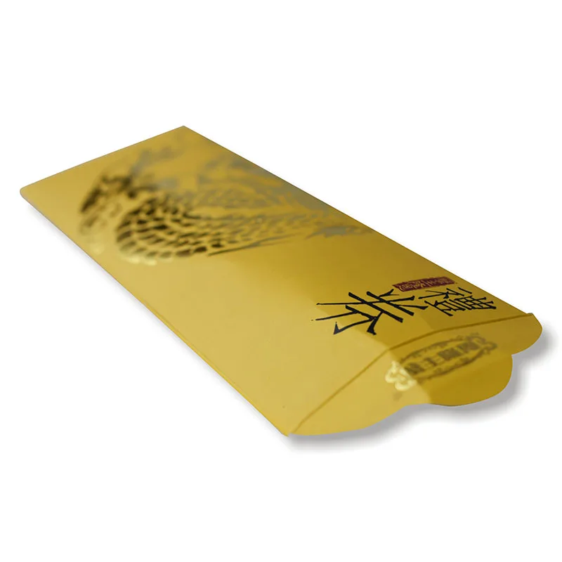 Zuoluo Custom logo printing kraft paper knife sleeves packaging cardboard paper chopstick packing sleeve