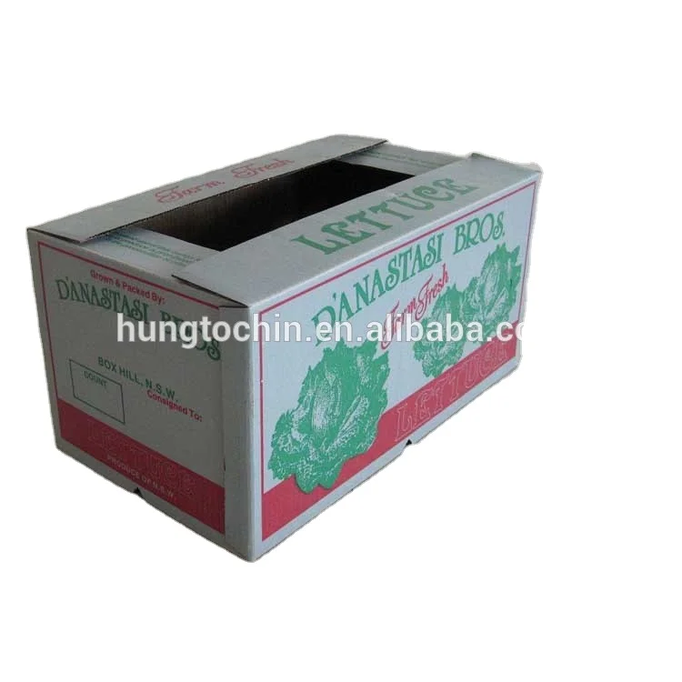 
Custom color printing pretty price corrugated waxed carton cardboard box for chickens 