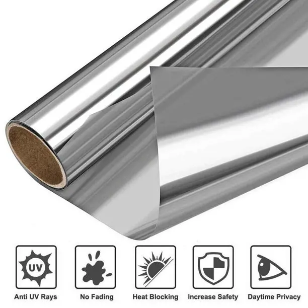 HDPE building film vlt 70% sun protection film building clear window film for home/office