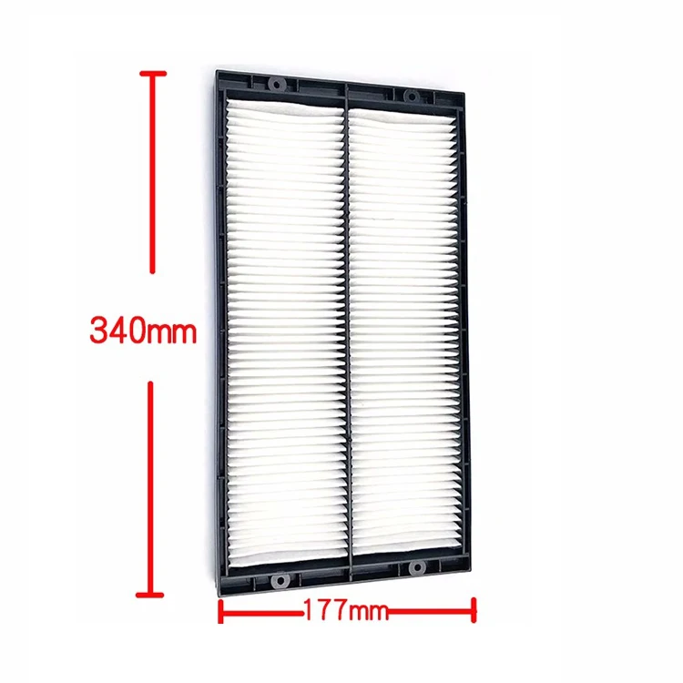 Air conditioning filter element  strainer element  for SANY excavator SY55 SY60 excavcator spare parts
