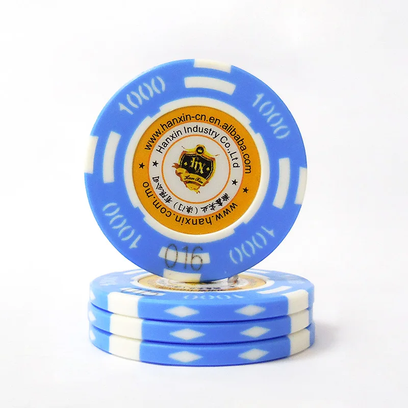 14g  Clay Poker Chip Custom Anti-fake Logo Casino Poker Chips